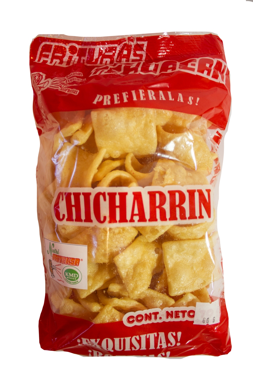 Chicharrin MiniCuadro Natural 70gr.